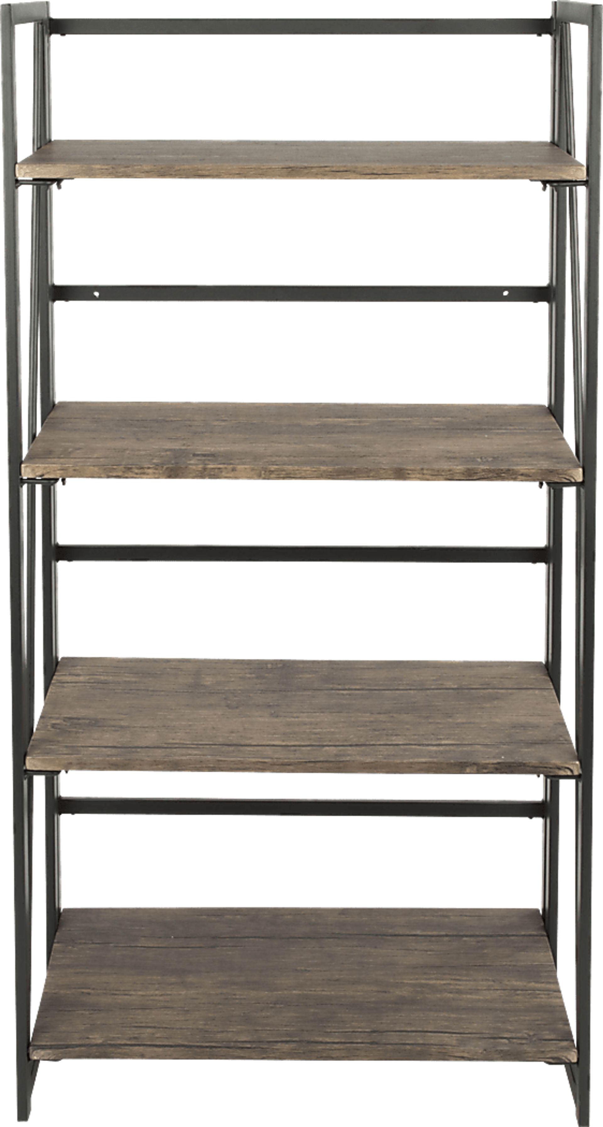 Zenobia Brown Bookcase - Image 2