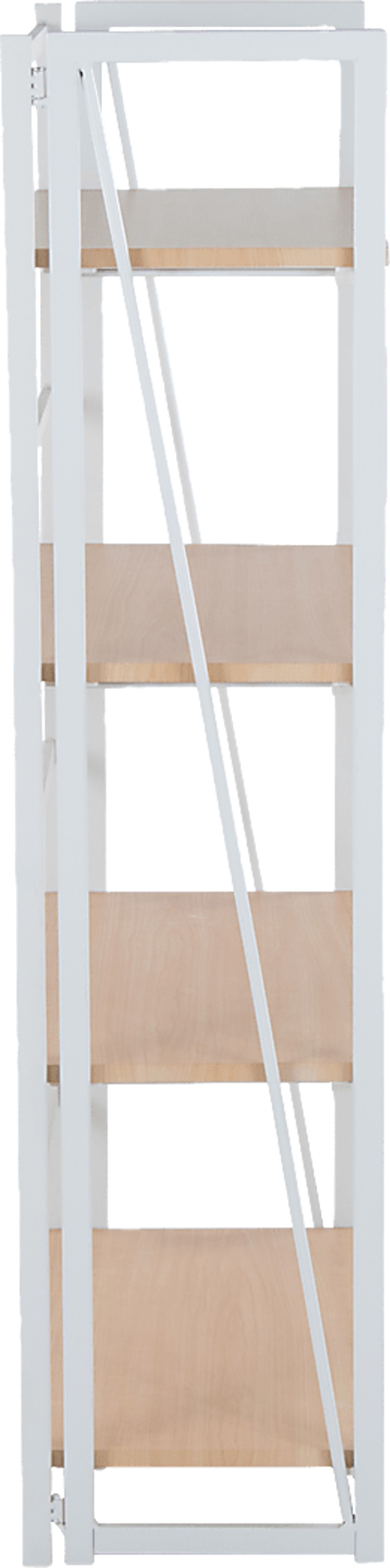 Zenobia White Bookcase - Image 3