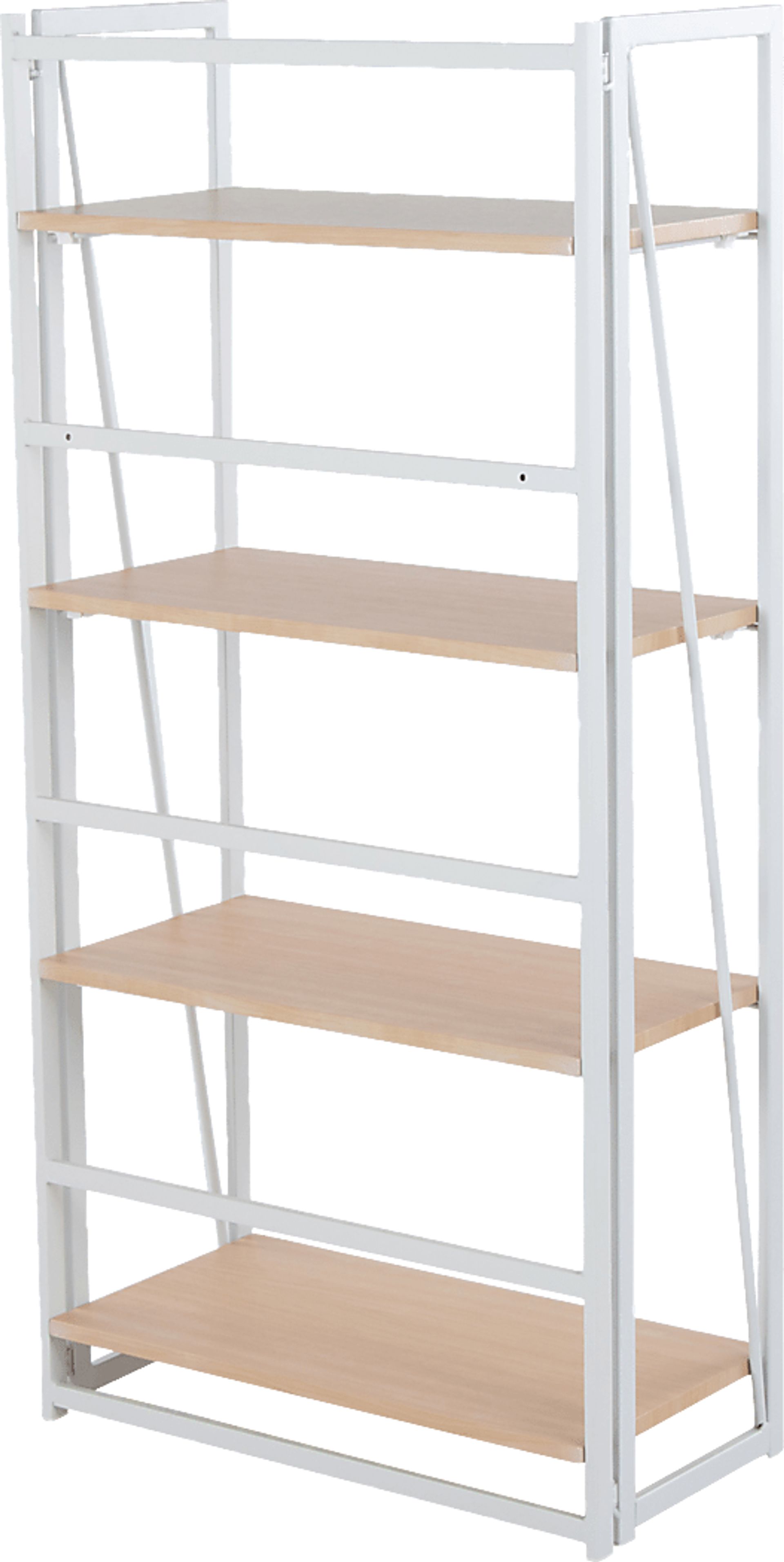 Zenobia White Bookcase - Image 4