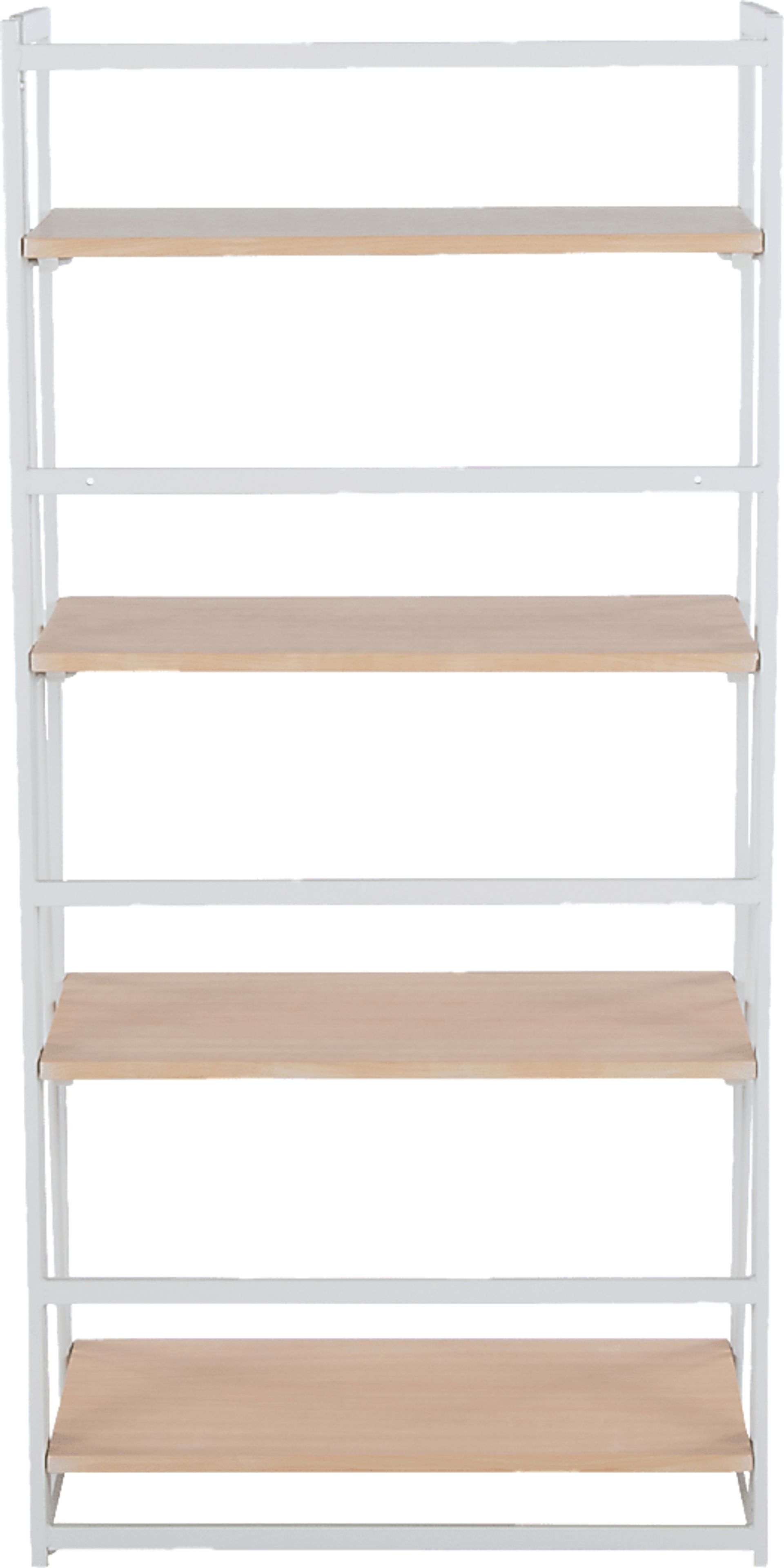 Zenobia White Bookcase - Image 5