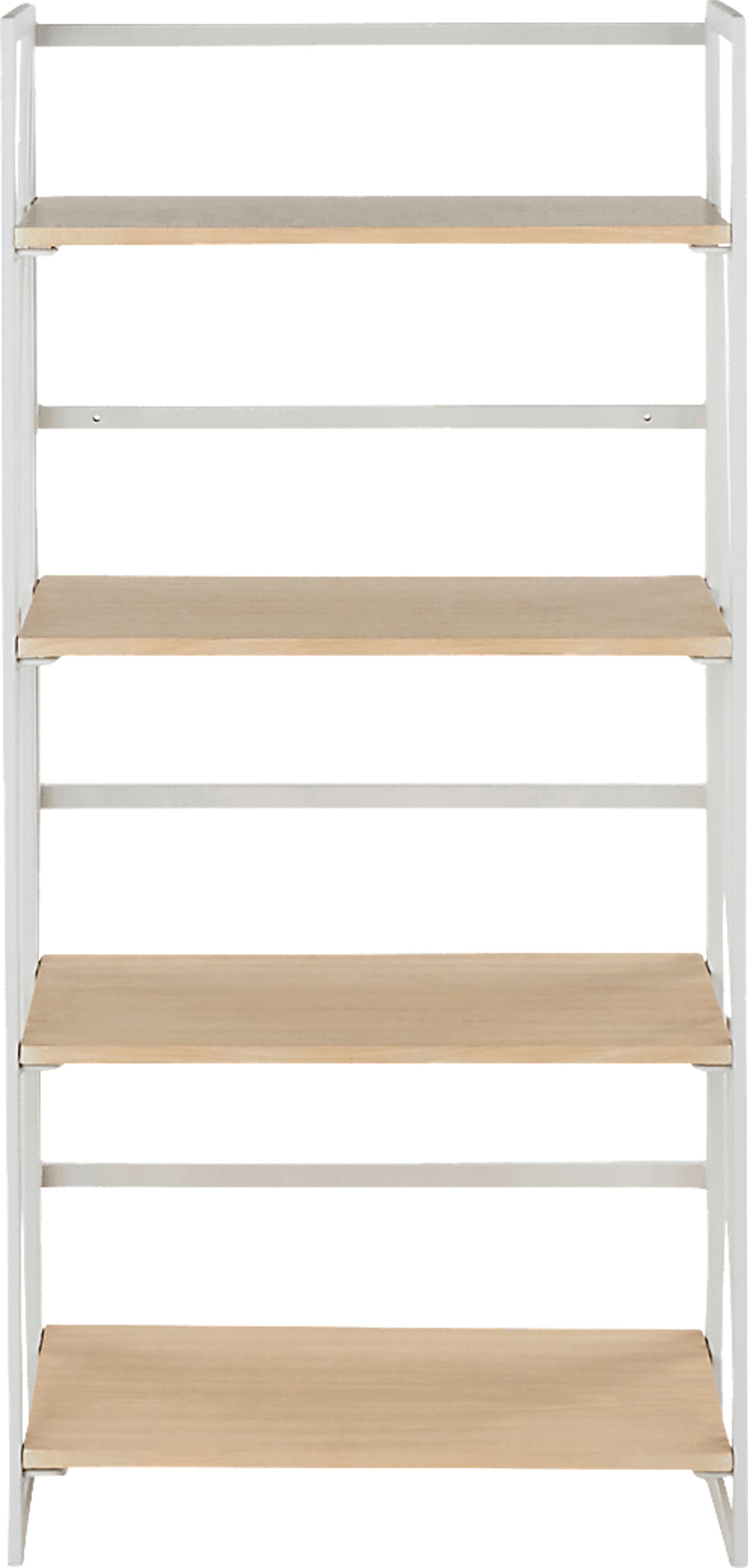 Zenobia White Bookcase - Image 6