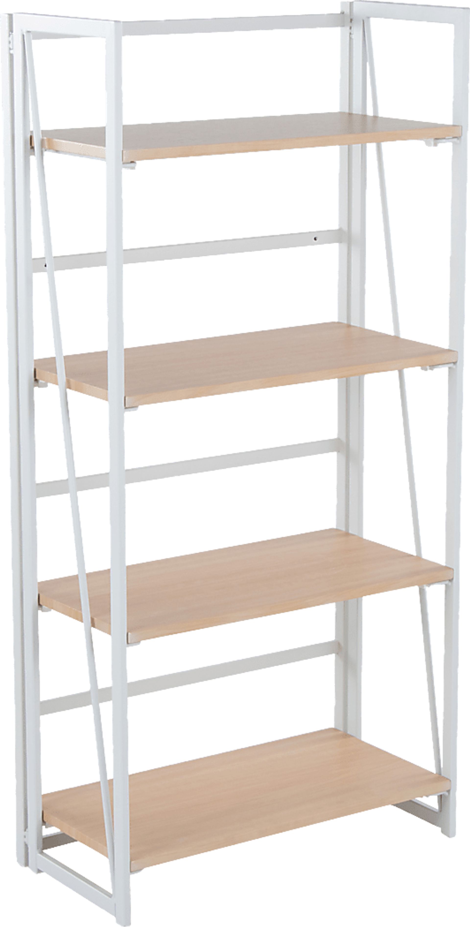 Zenobia White Bookcase - Image 1