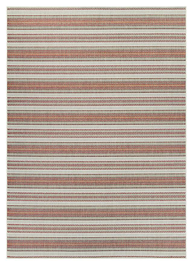 Zentro Coral 7'6 x 10'9 Indoor/Outdoor Rug - Thumbnail - Image 1