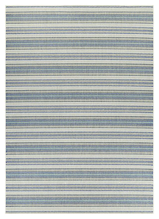Zentro Ivory 7'6 x 10'9 Indoor/Outdoor Rug - Thumbnail - Image 1
