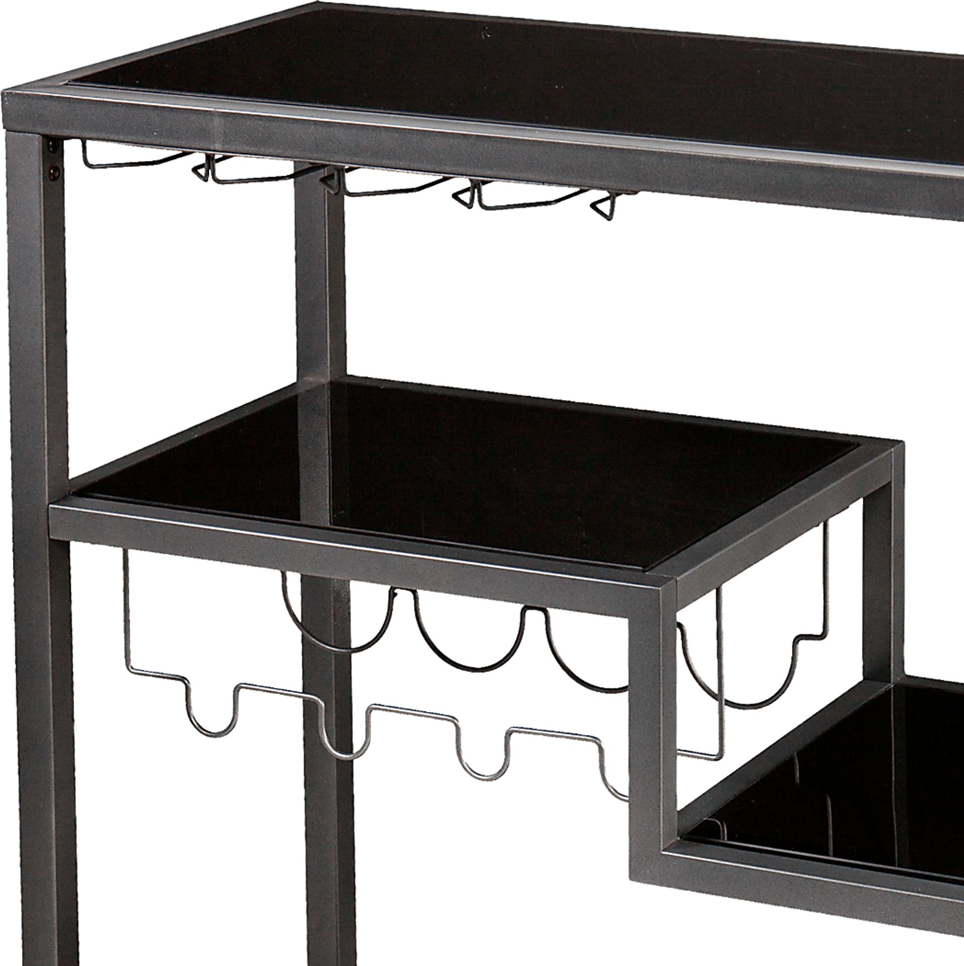 Zephs Black Bar Cart - Image 5