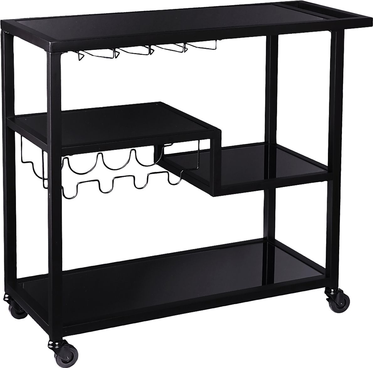 Zephs Gray Bar Cart