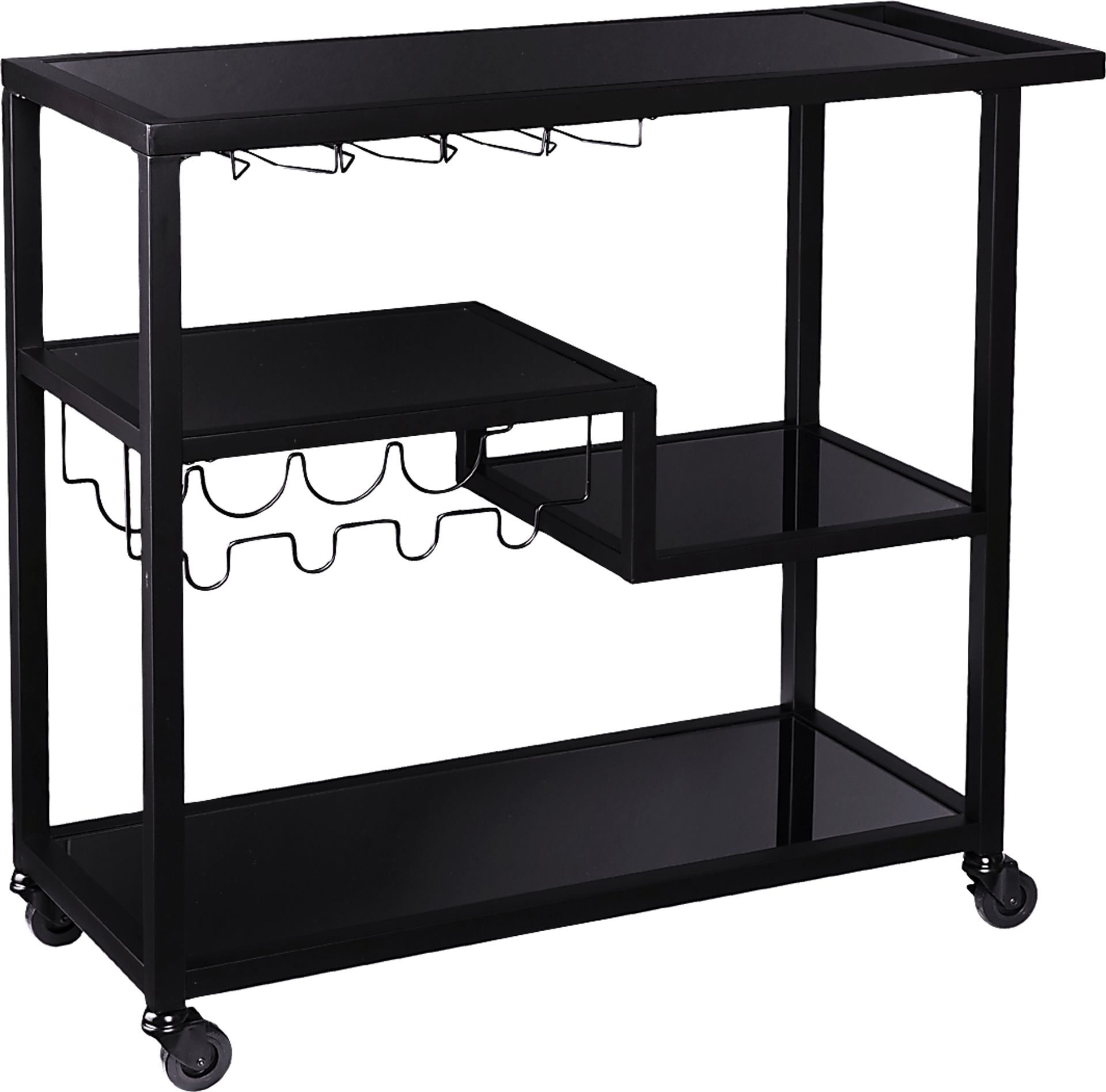 Zephs Gray Bar Cart - Image 1