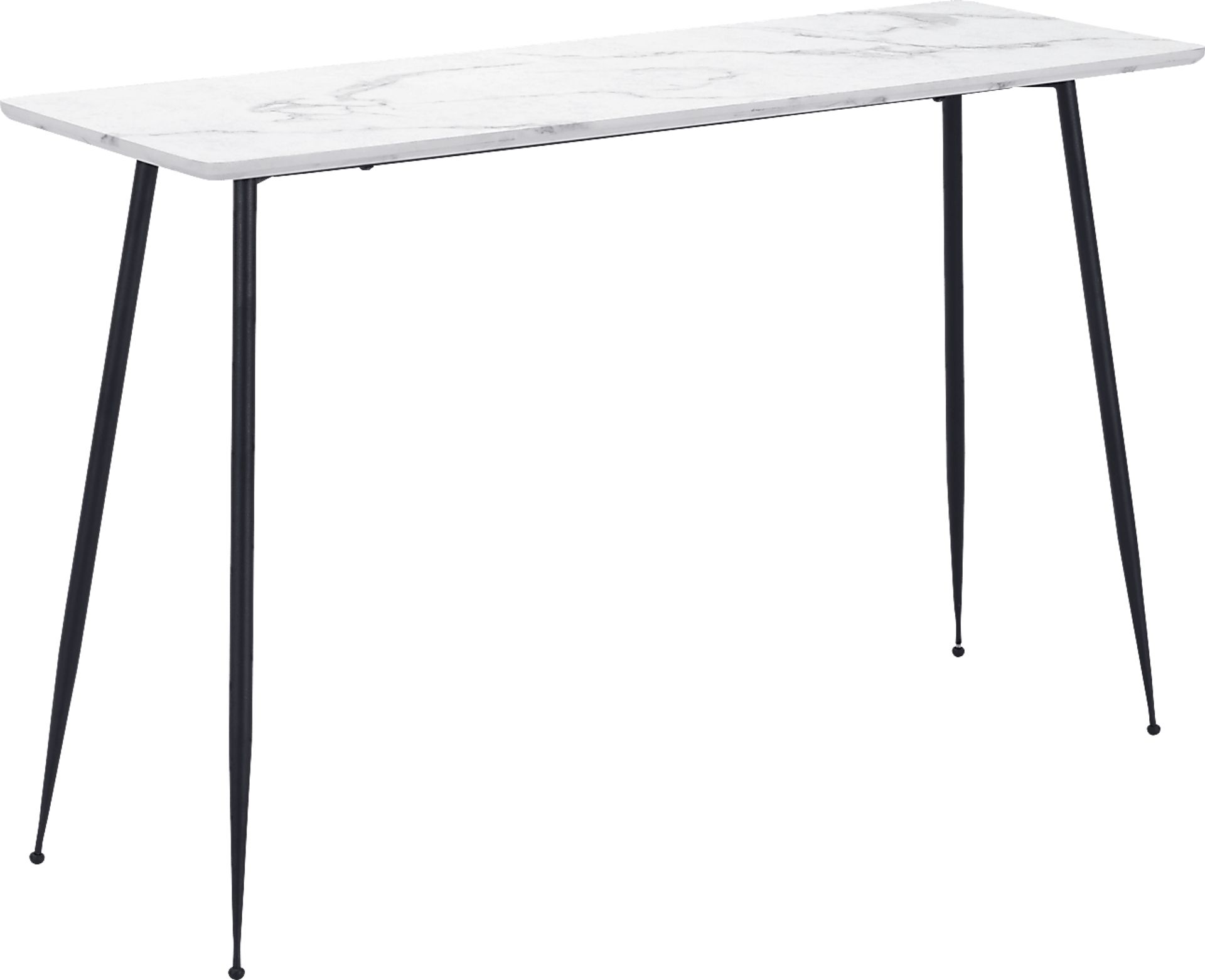 Zermat White Sofa Table - Image 1