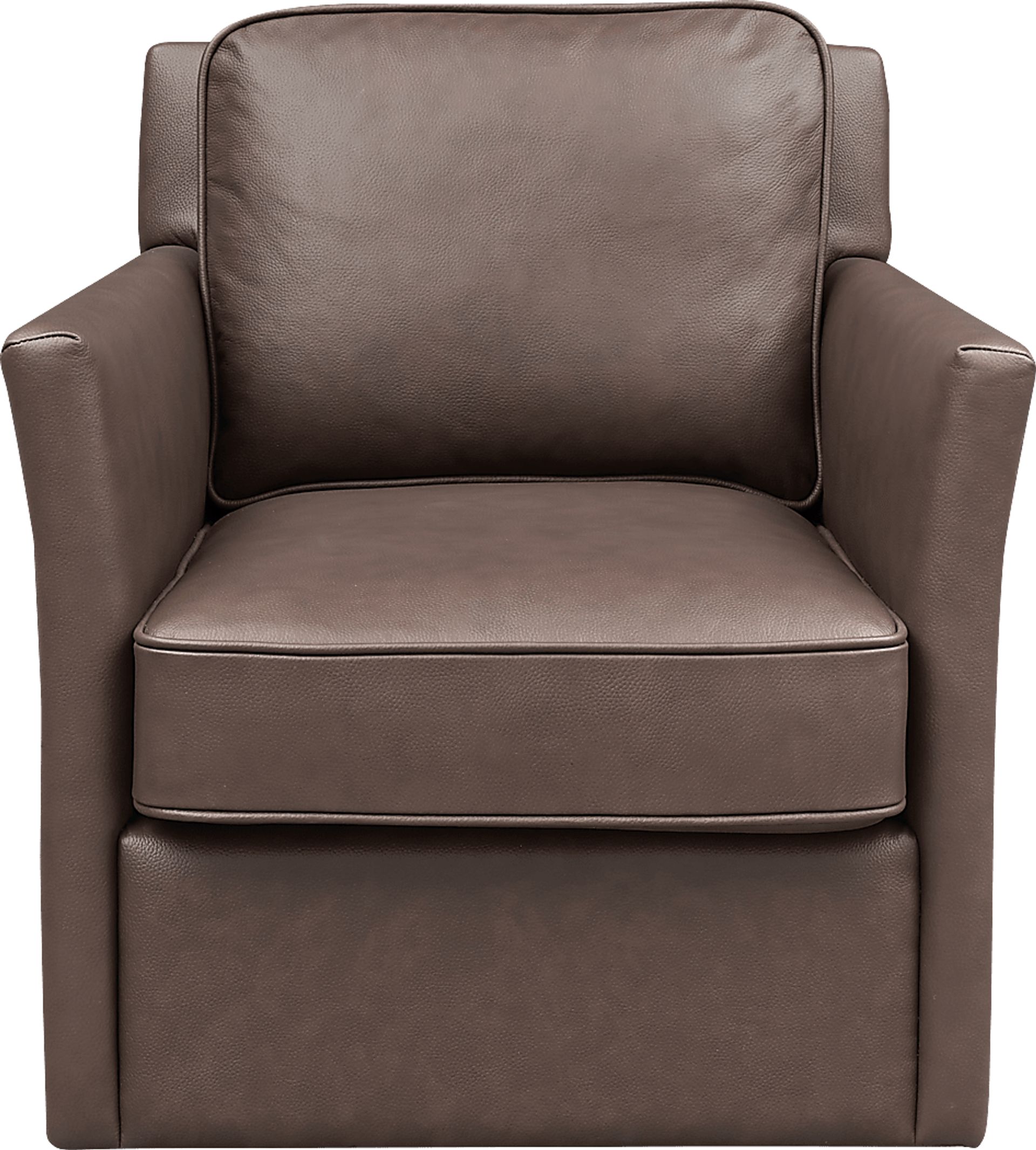 Zettle Brown Swivel Accent Chair - Image 3