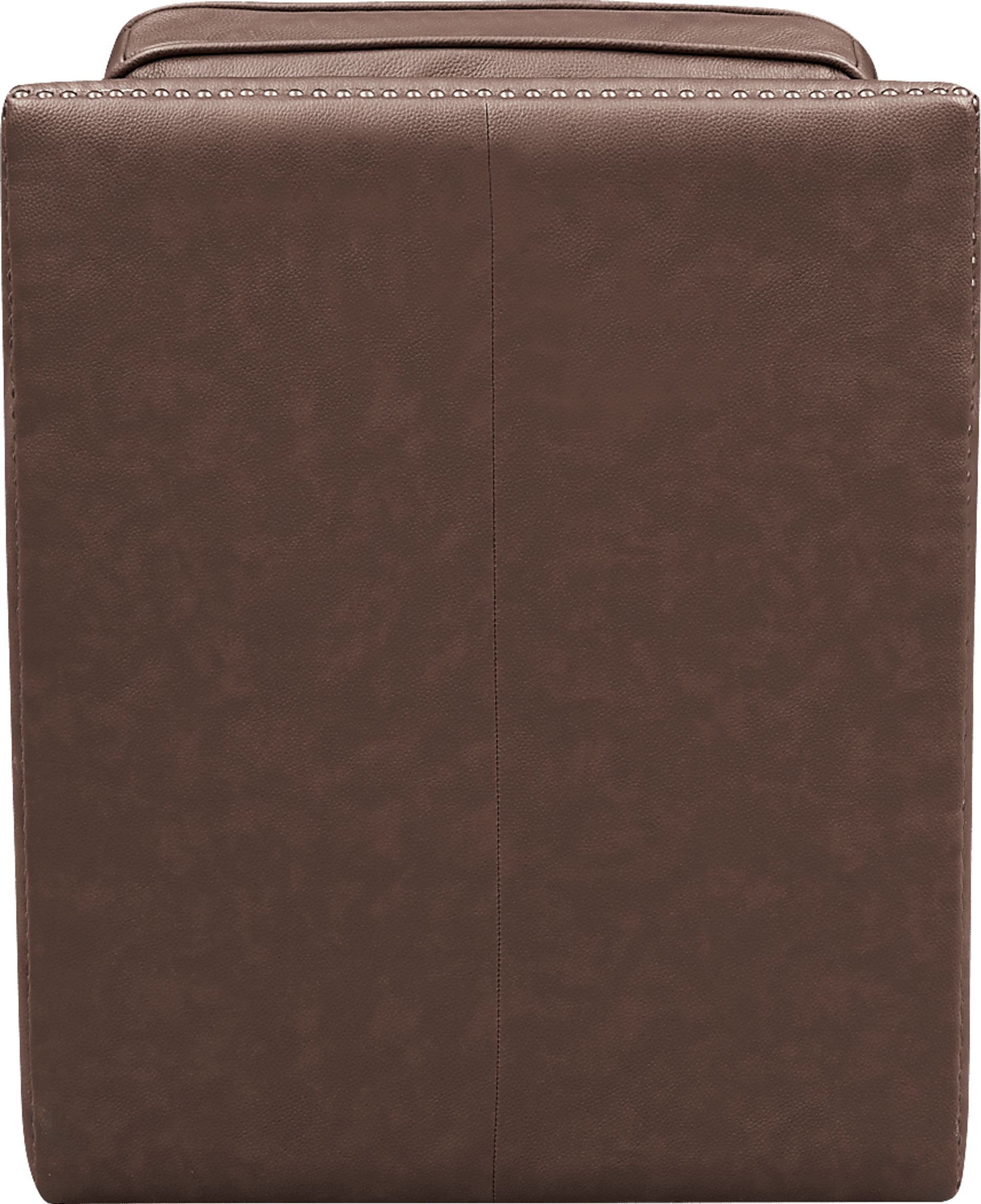 Zettle Brown Swivel Accent Chair - Image 4