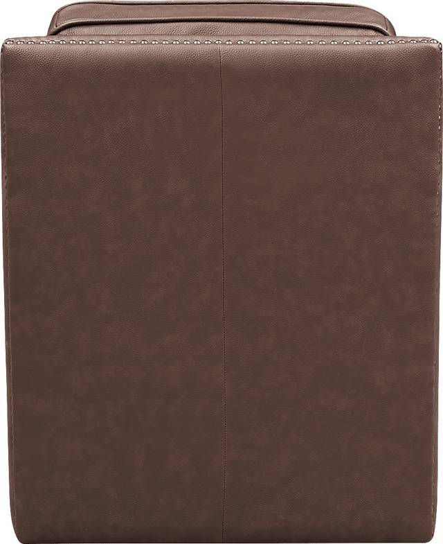 Zettle Brown Swivel Accent Chair - Thumbnail - Image 4