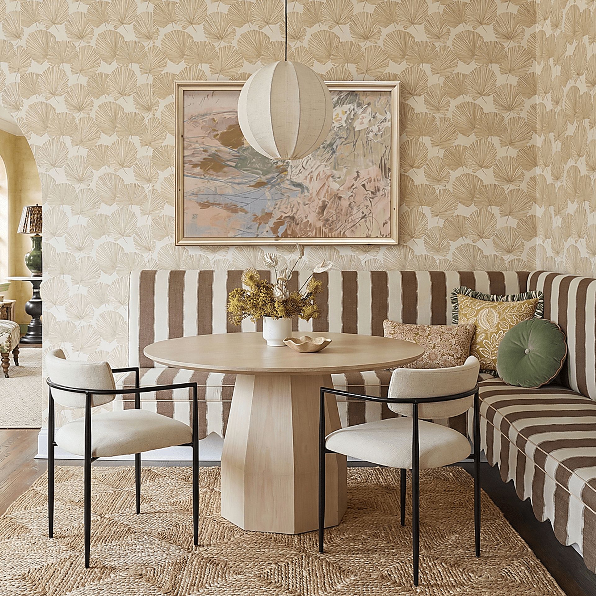 Zeudi Cream Side Chair - Image 2