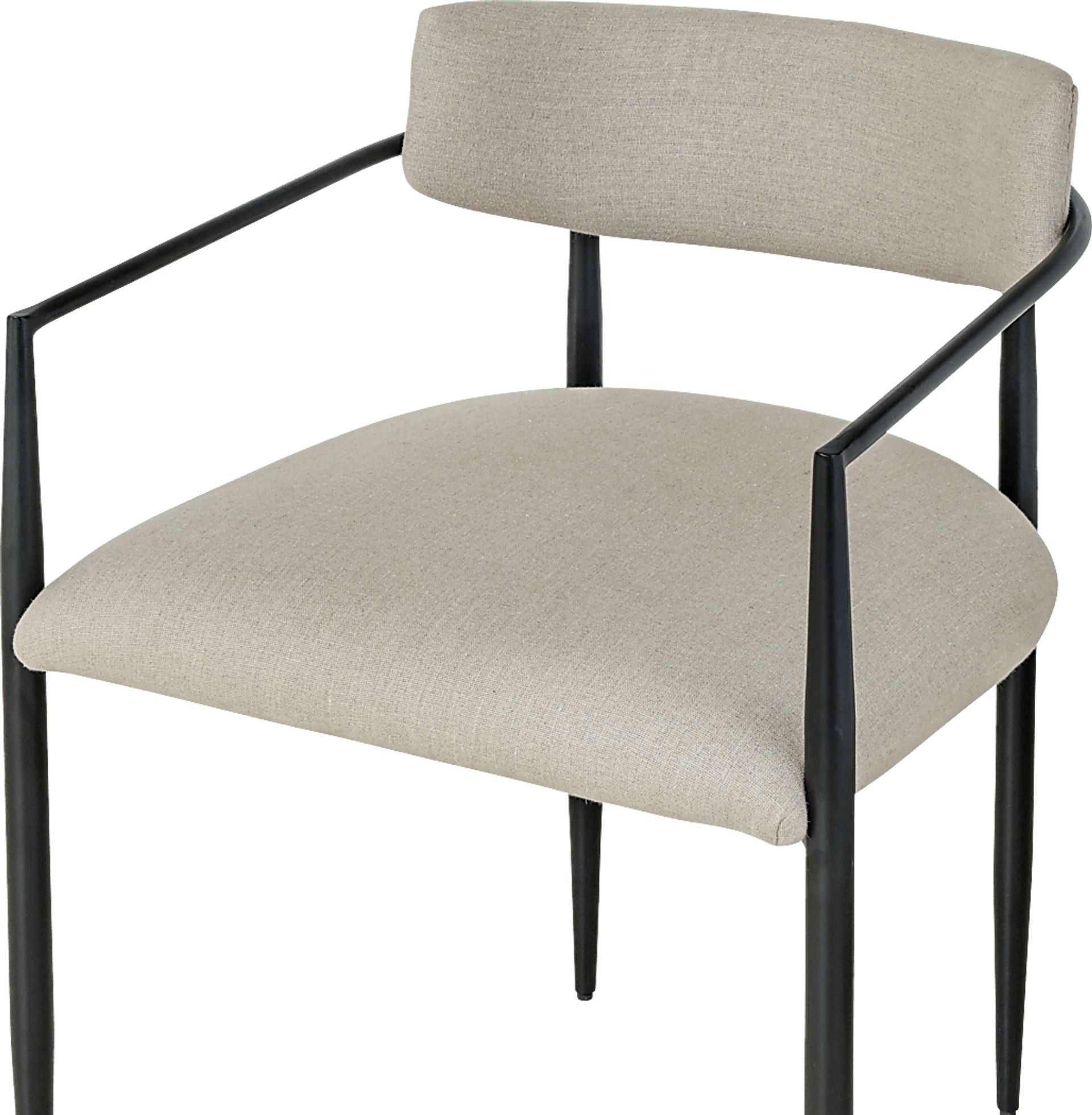 Zeudi Cream Side Chair - Image 4