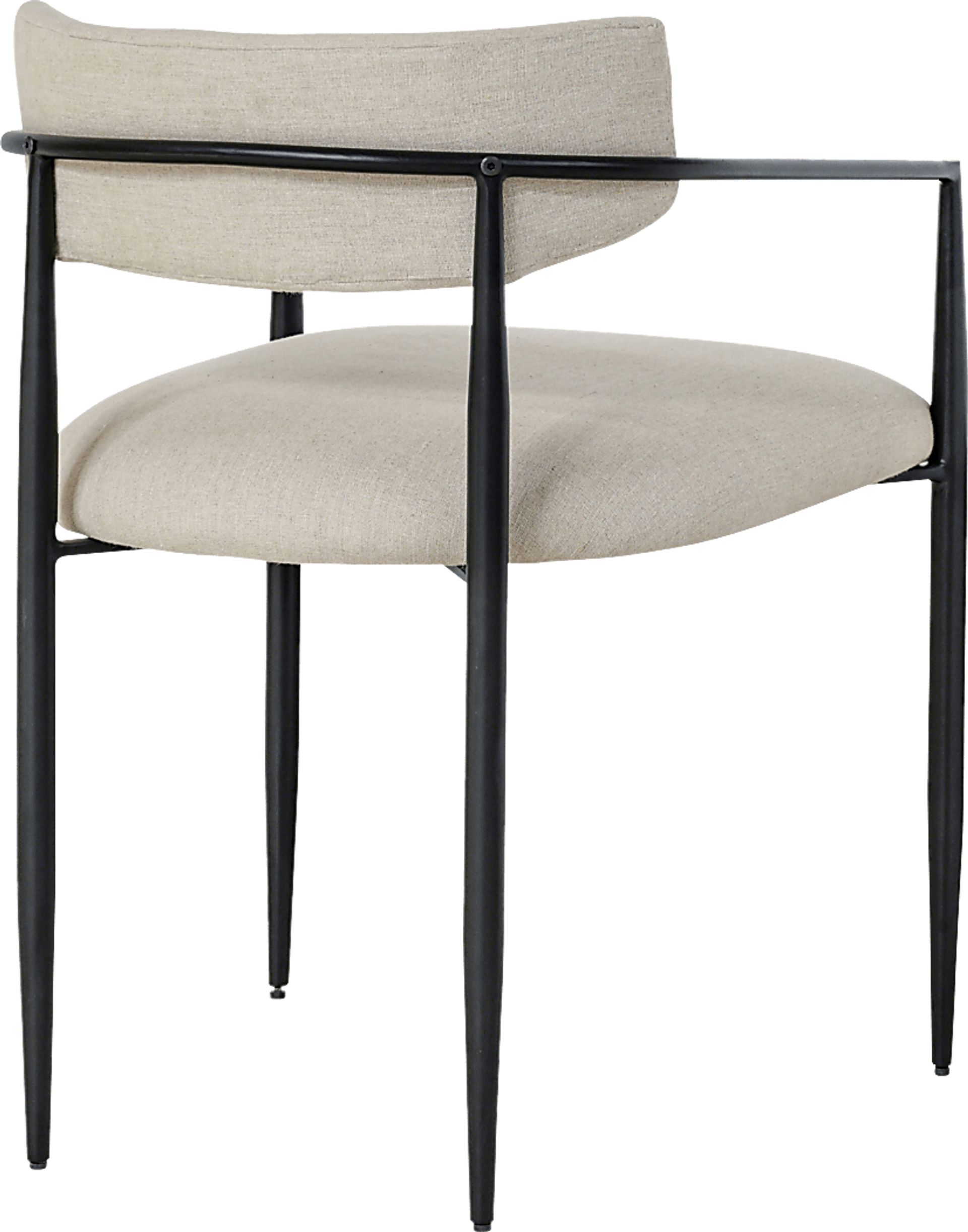 Zeudi Cream Side Chair - Image 5