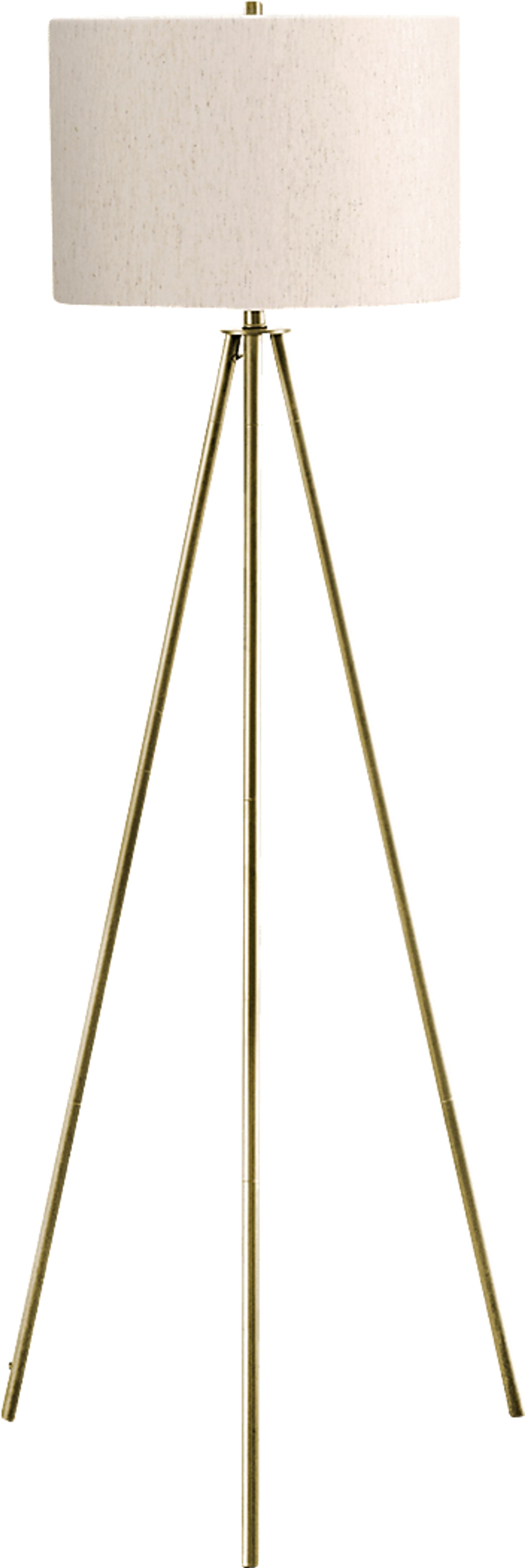 Zeusshade Gold Floor Lamp - Image 1