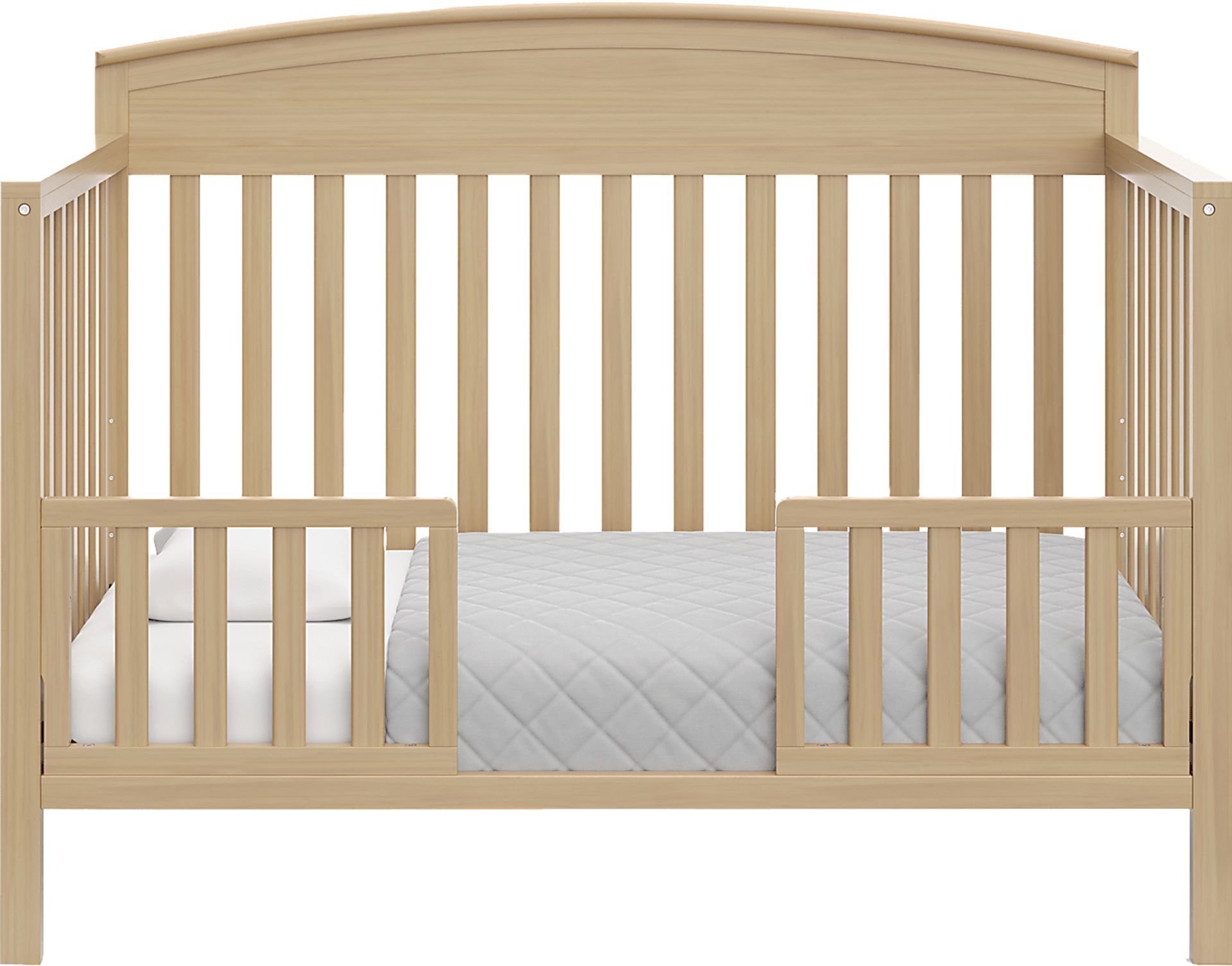 Zhandra Brown Convertible Crib - Image 3