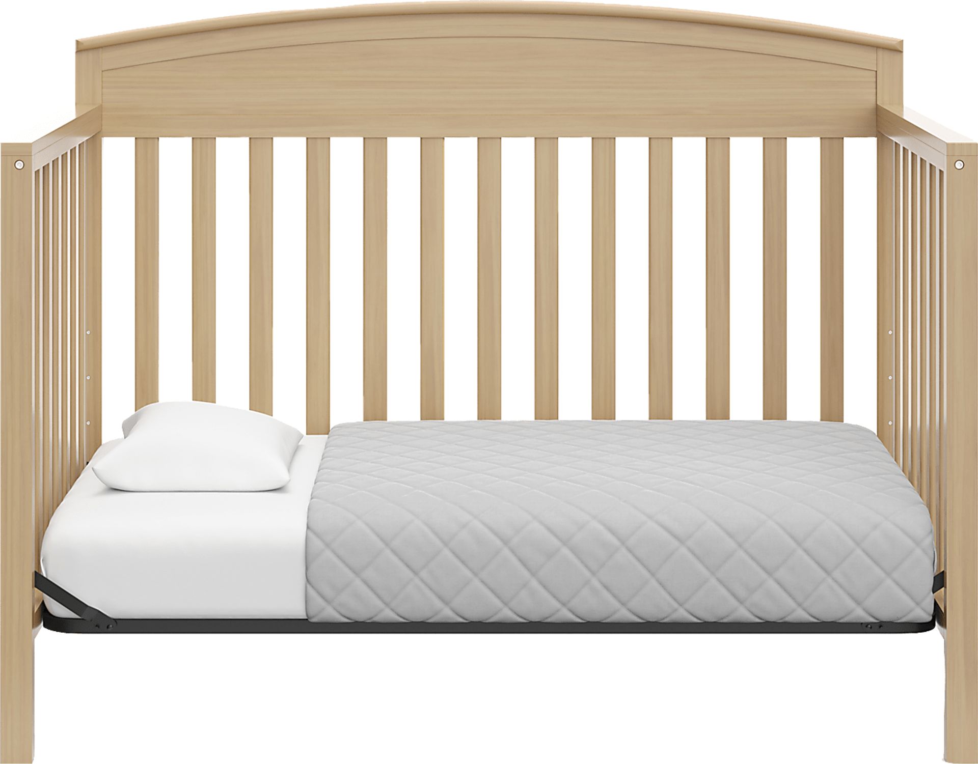 Zhandra Brown Convertible Crib - Image 5