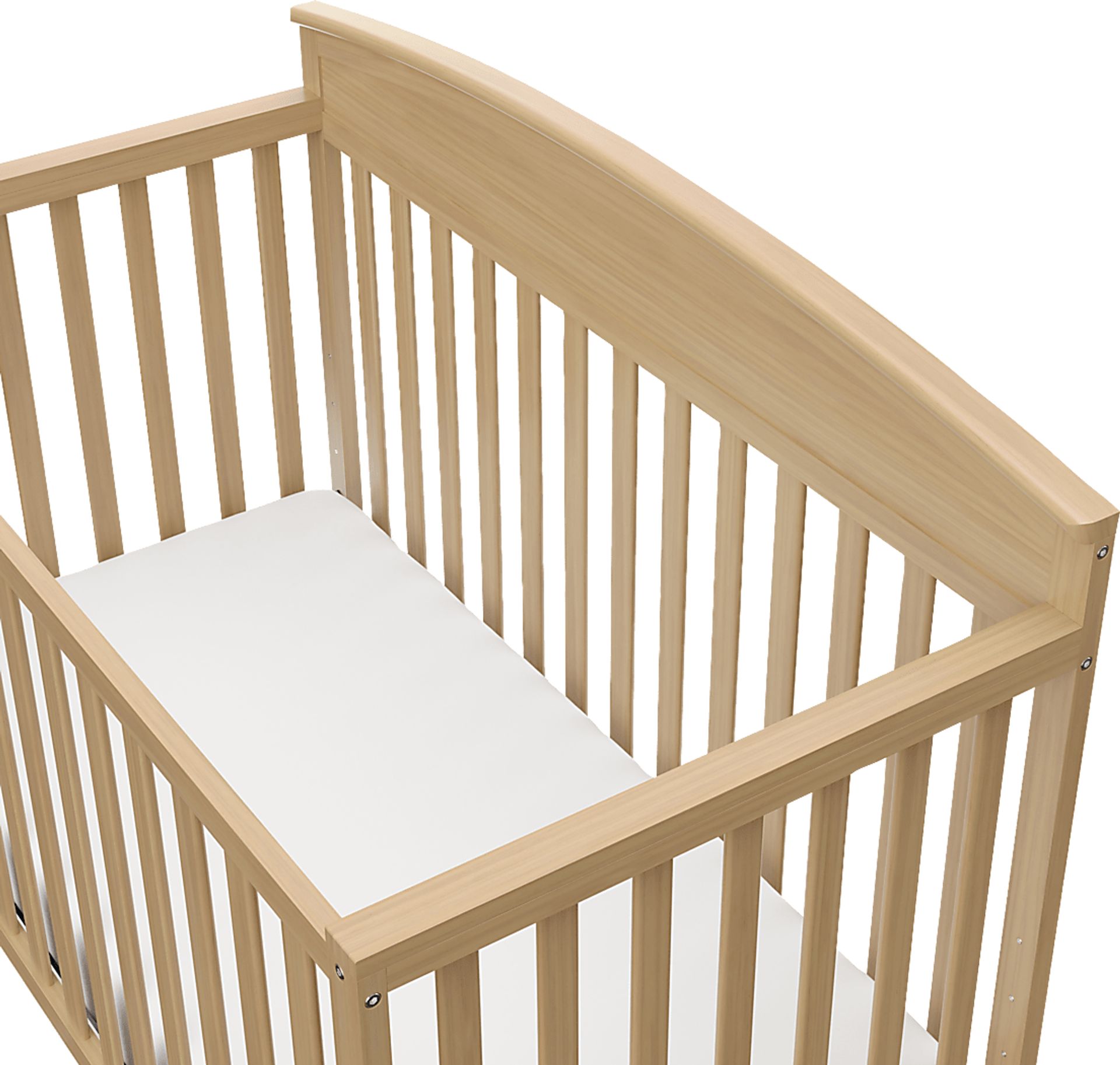 Zhandra Brown Convertible Crib - Image 6