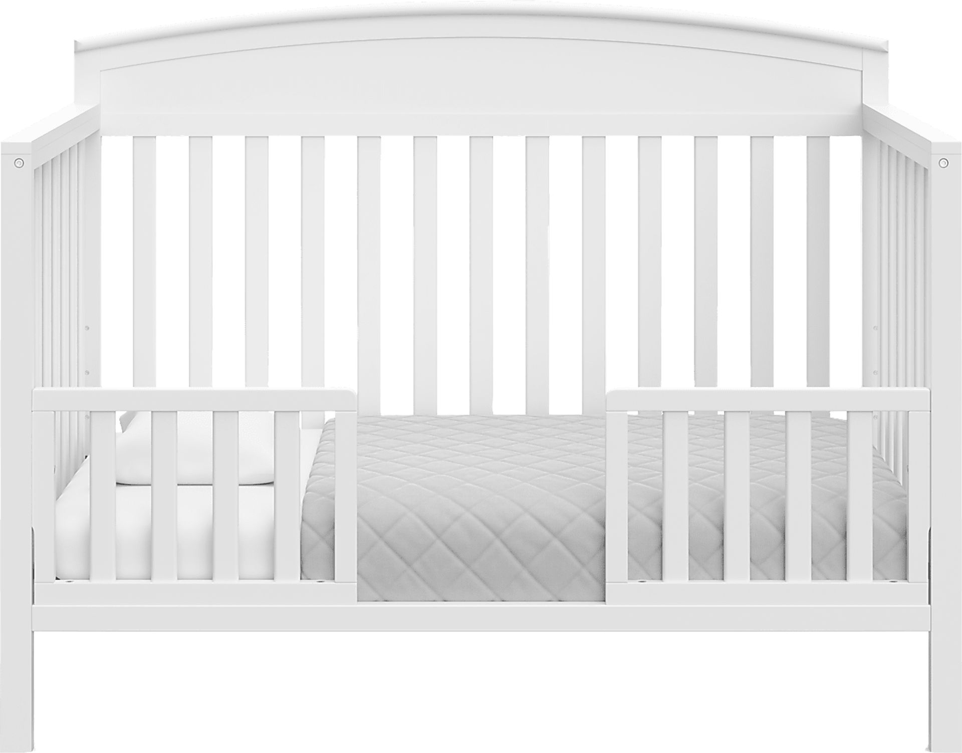 Zhandra White Convertible Crib - Image 4