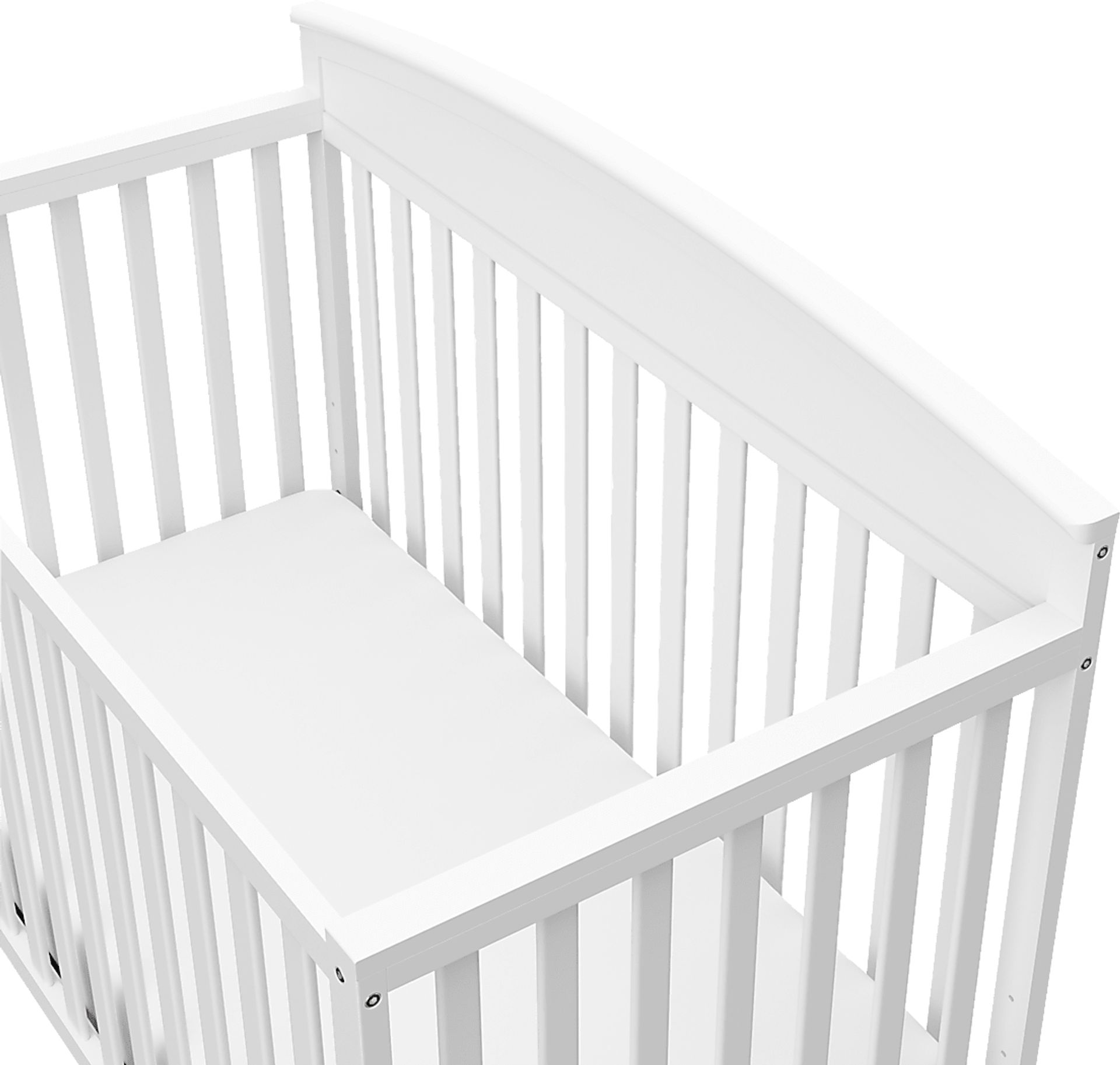 Zhandra White Convertible Crib - Image 9