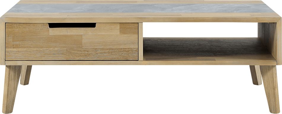 Zhane Natural Cocktail Table