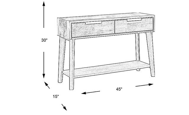 Dimension Image. Please refer to the Dimension Tab on this page for dimension details.