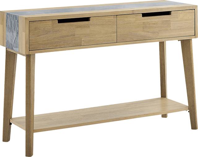 Zhane Natural Sofa Table - Thumbnail - Image 1