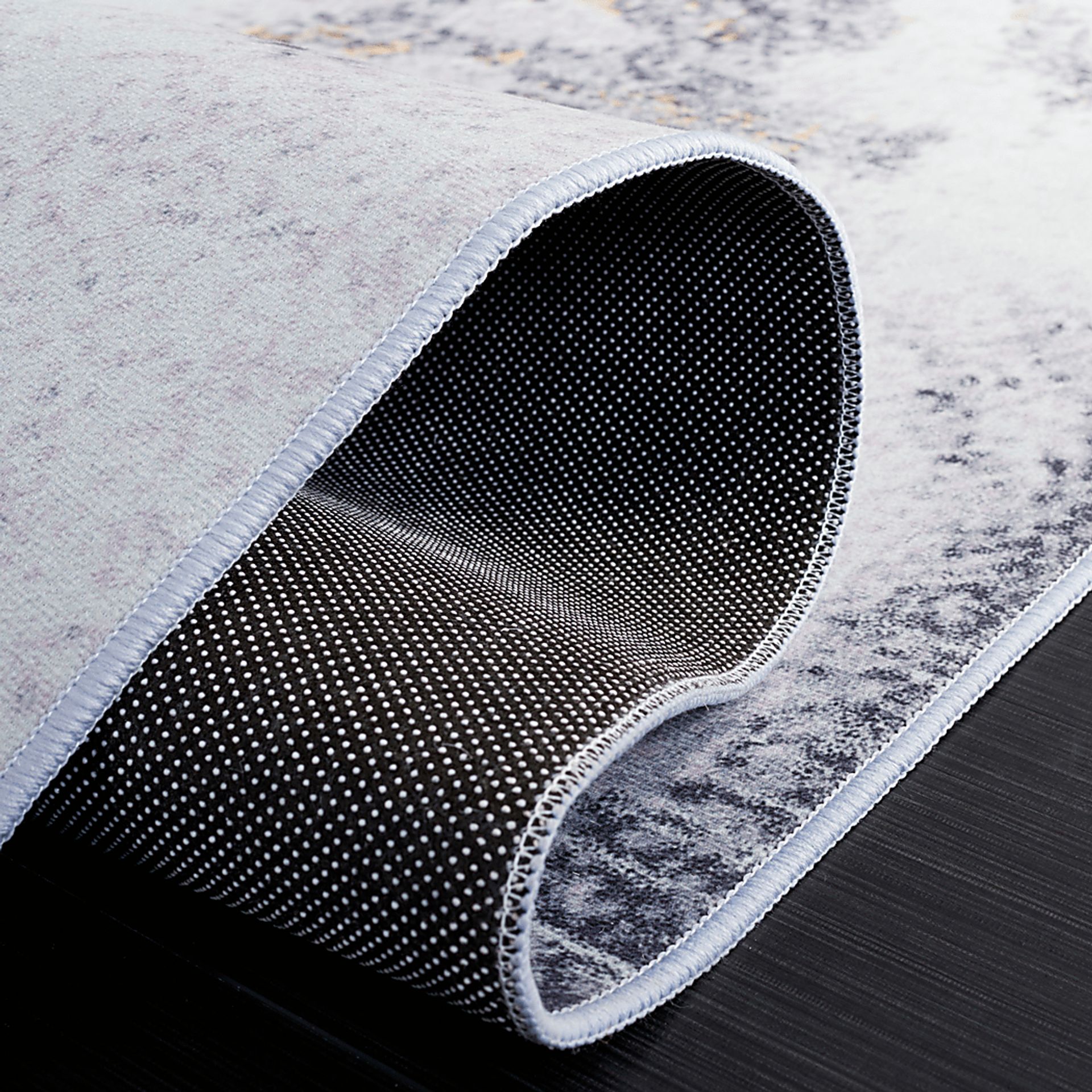 Zhoro Gray/Gold 8' x 10' Rug - Image 6