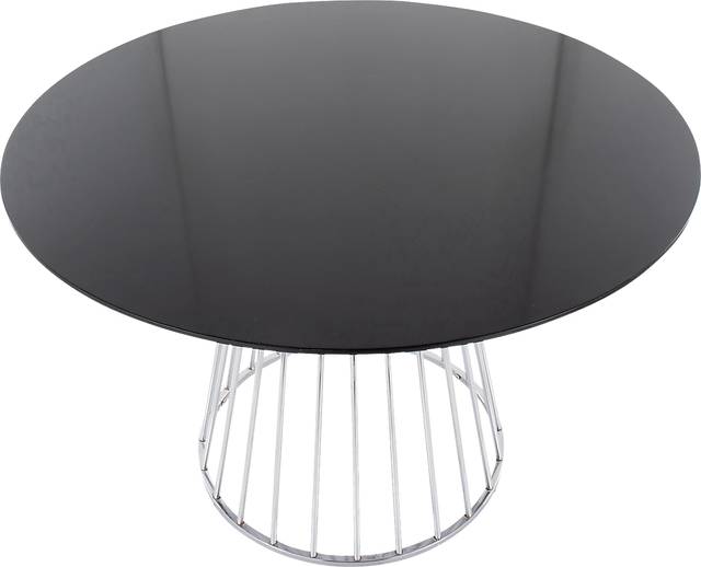 Ziercher II Black Dining Table - Thumbnail - Image 4