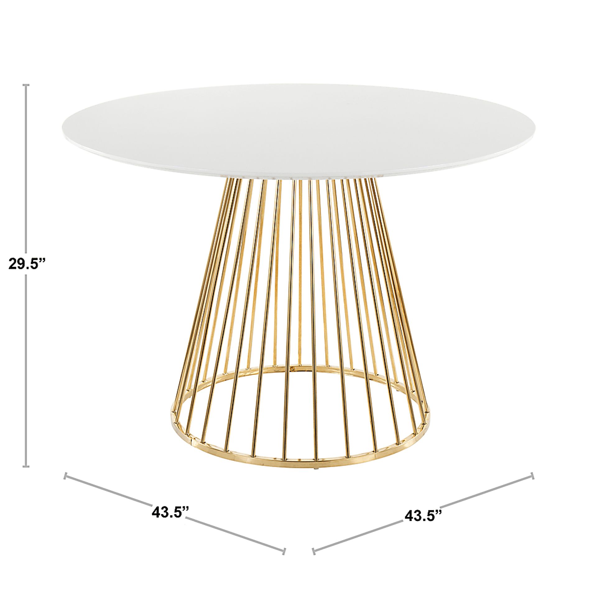 Ziercher II Black Dining Table - Image 6