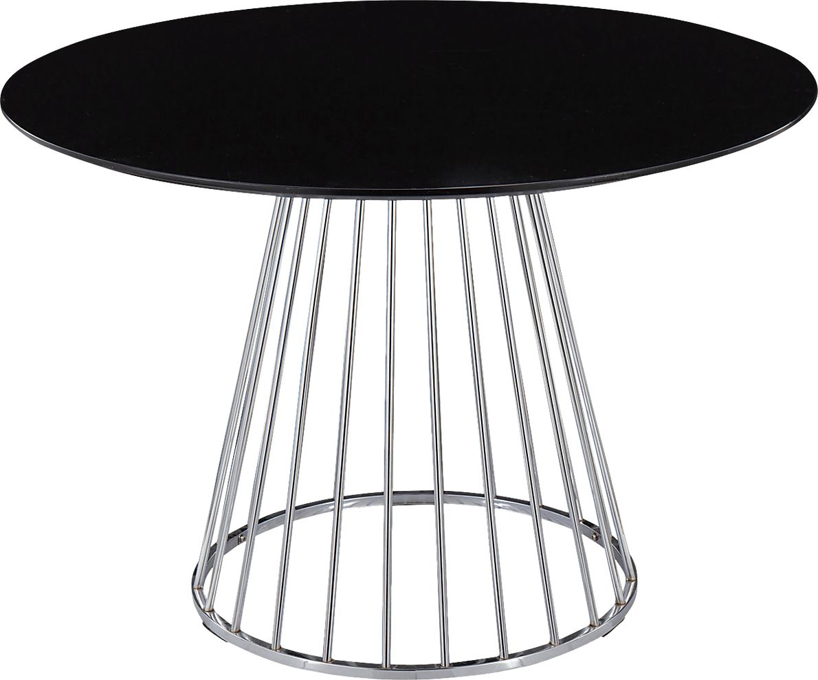 Ziercher II Black Dining Table