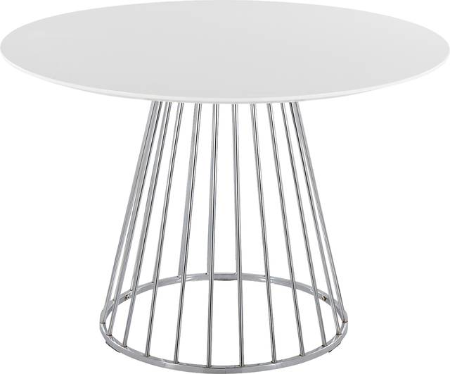 Ziercher II White Dining Table - Thumbnail - Image 3