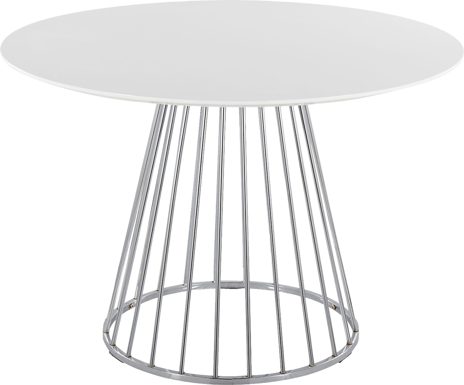 Ziercher II White Dining Table - Image 3