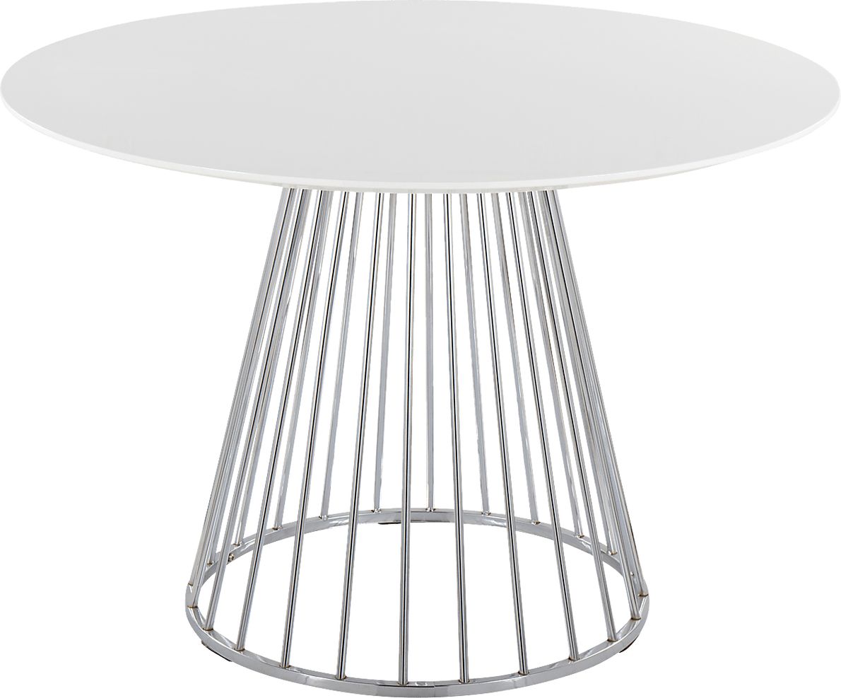 Ziercher II White Dining Table