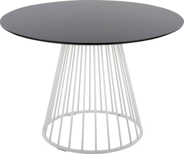 Ziercher III Black Dining Table - Thumbnail - Image 2