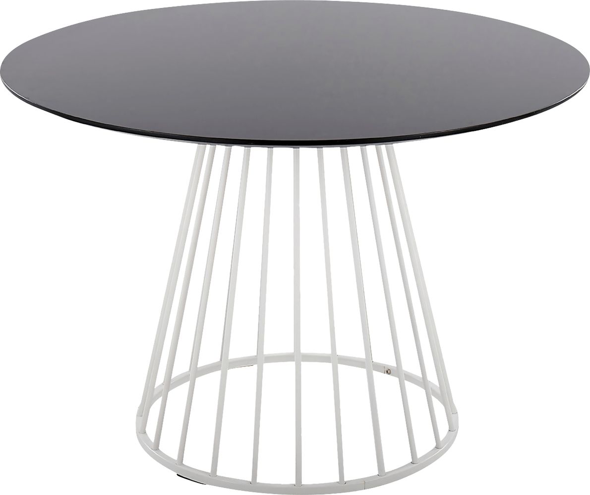 Ziercher III Black Dining Table