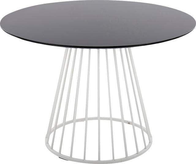 Ziercher III Black Dining Table - Thumbnail - Image 1