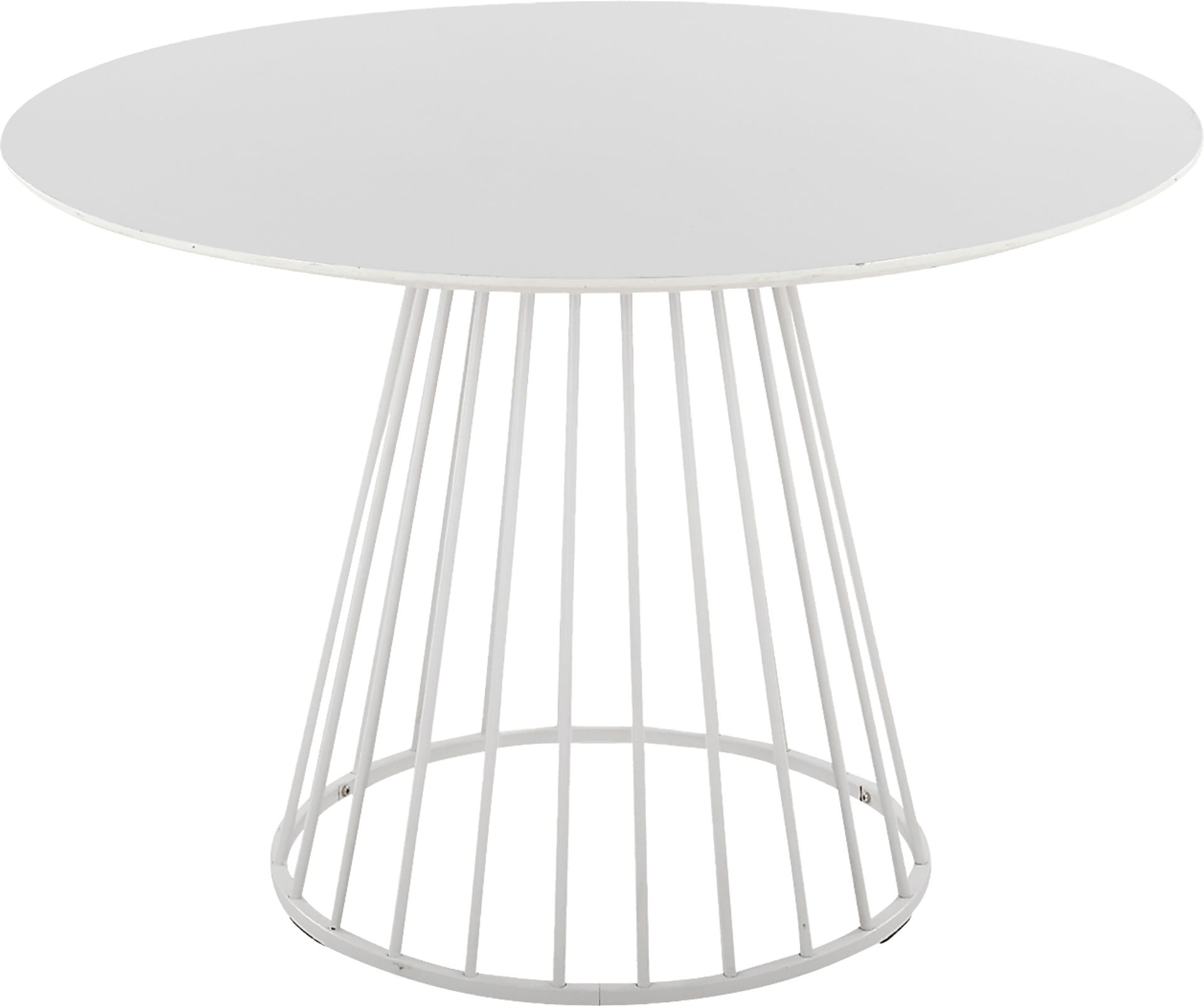 Ziercher III White Dining Table - Image 3