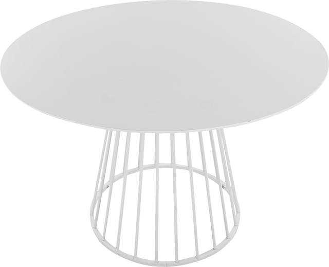 Ziercher III White Dining Table - Thumbnail - Image 4