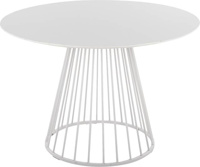 Ziercher III White Dining Table - Thumbnail - Image 1