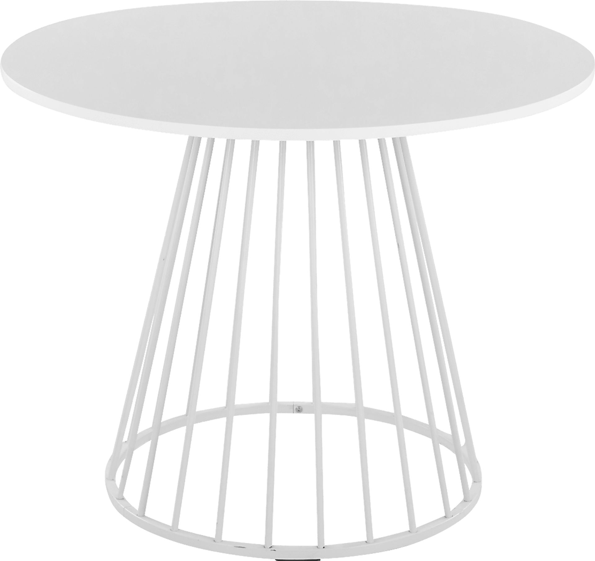 Ziercher III White Dining Table - Image 4