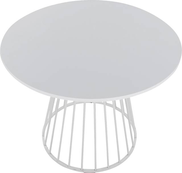 Ziercher III White Dining Table - Thumbnail - Image 5