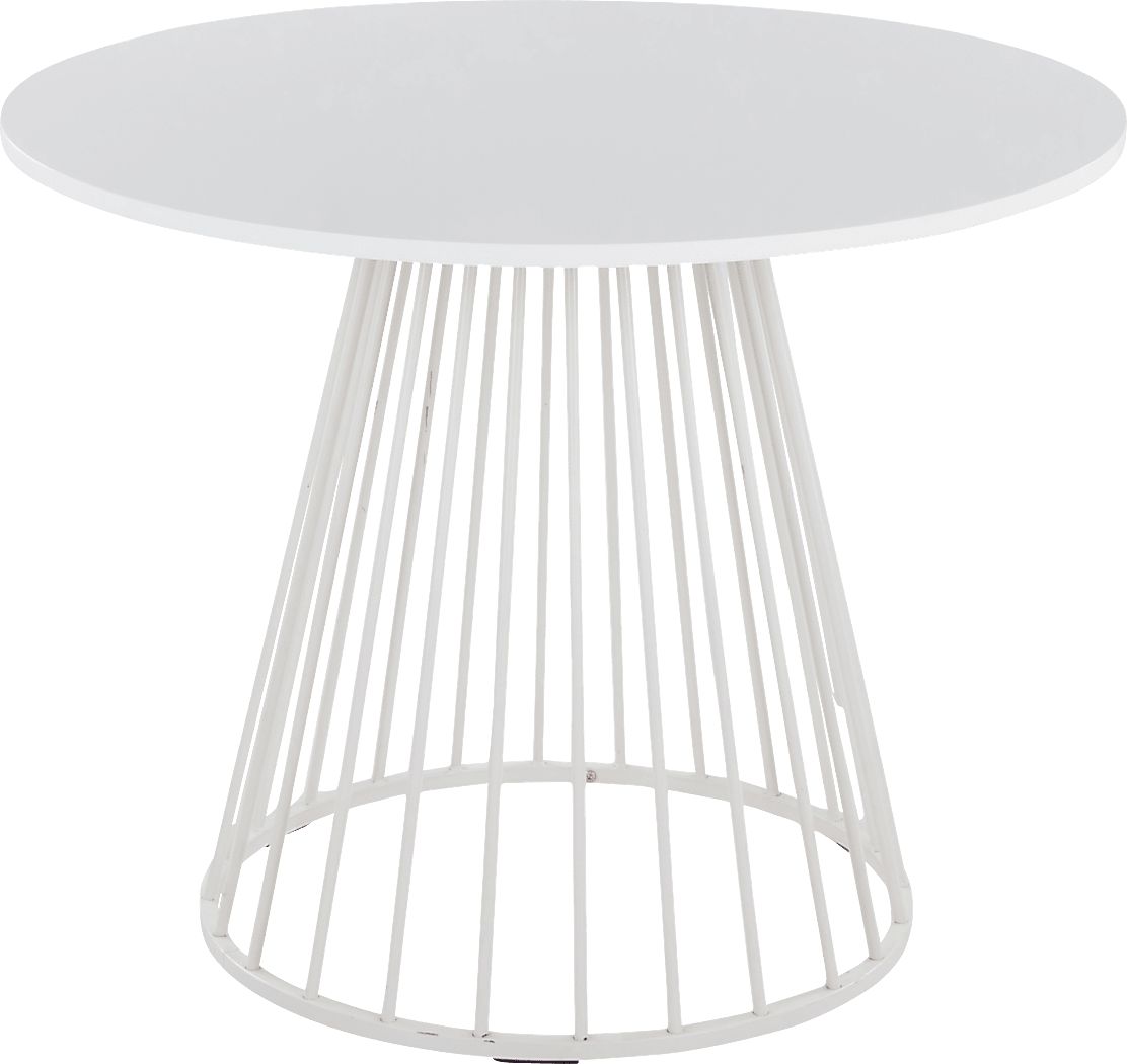 Ziercher III White Dining Table