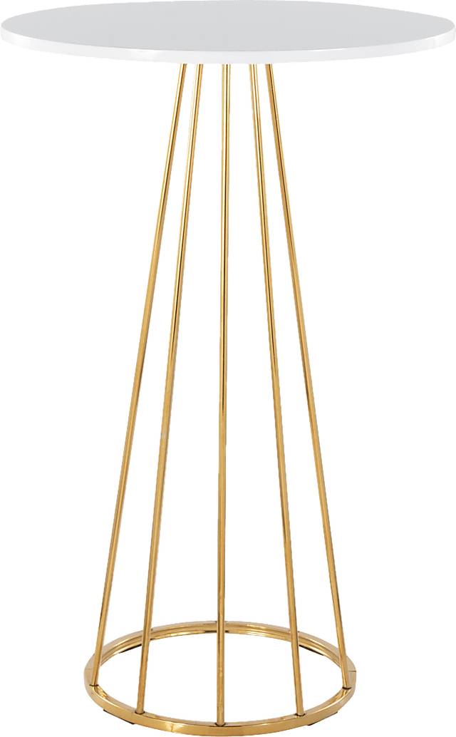 Zierdt Gold Bar Height Table - Thumbnail - Image 3