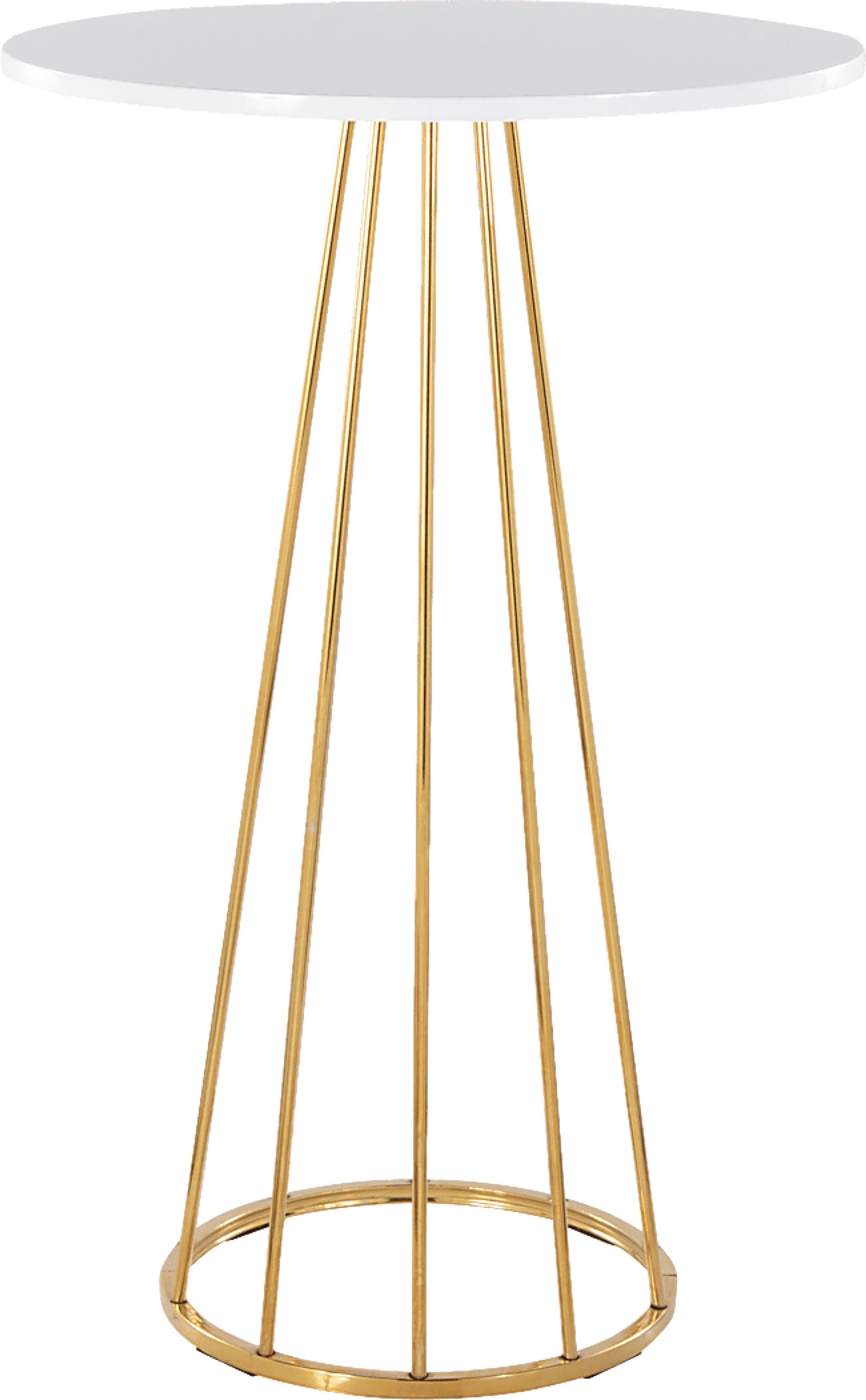 Zierdt Gold Bar Height Table - Image 3