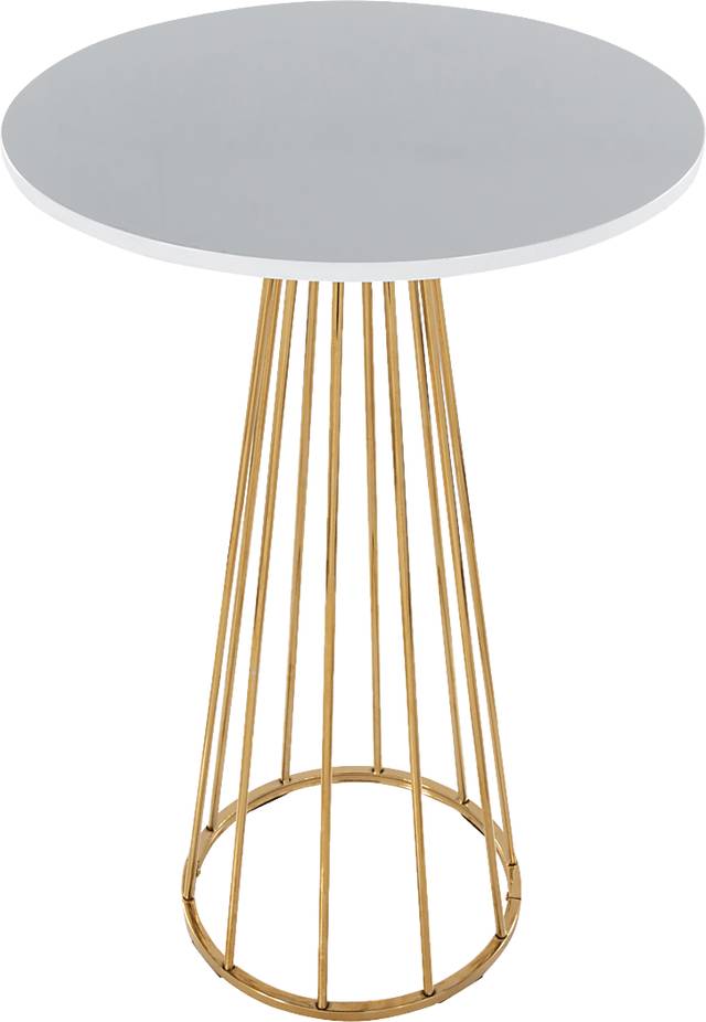 Zierdt Gold Bar Height Table - Thumbnail - Image 4