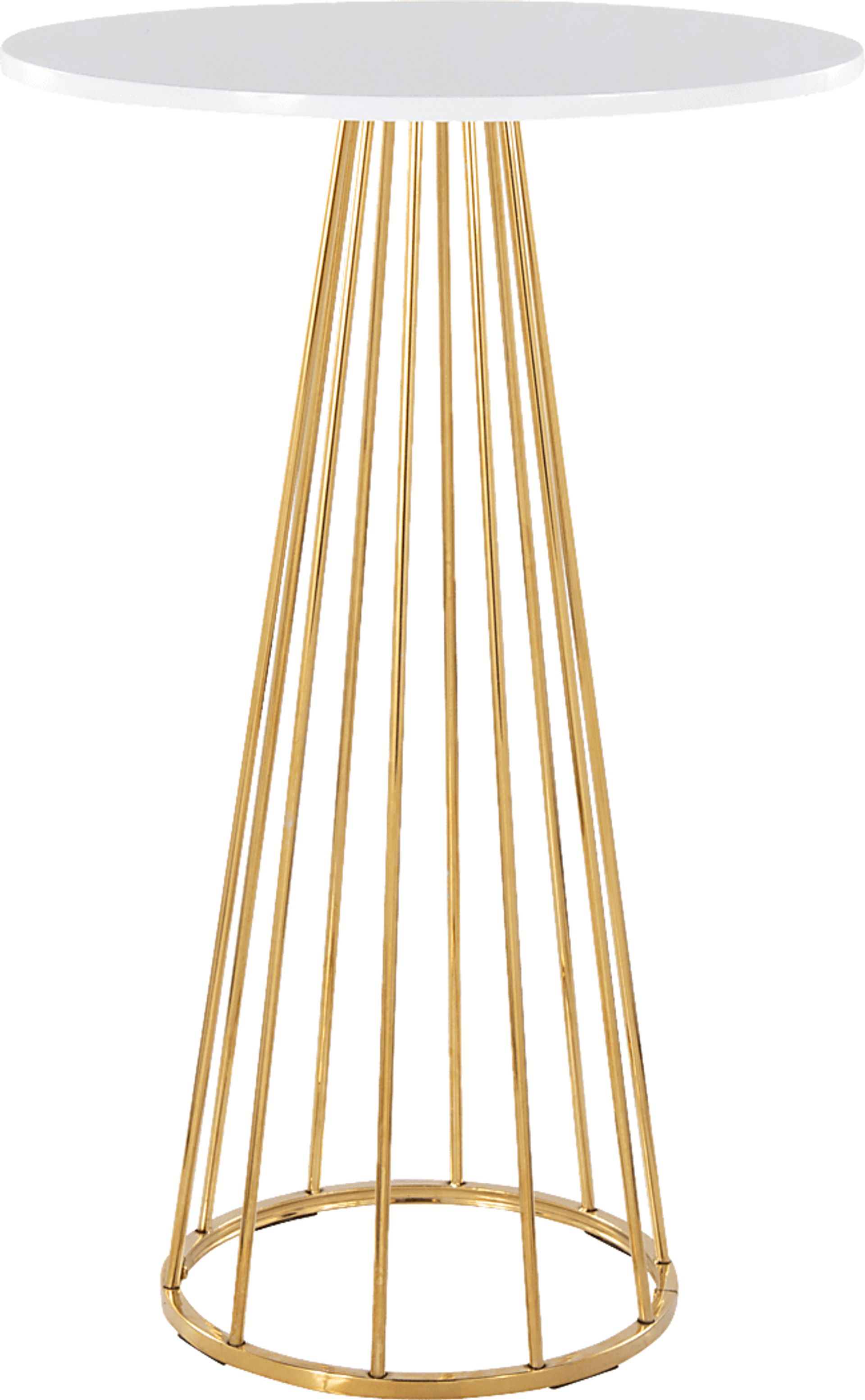 Zierdt Gold Bar Height Table - Image 1