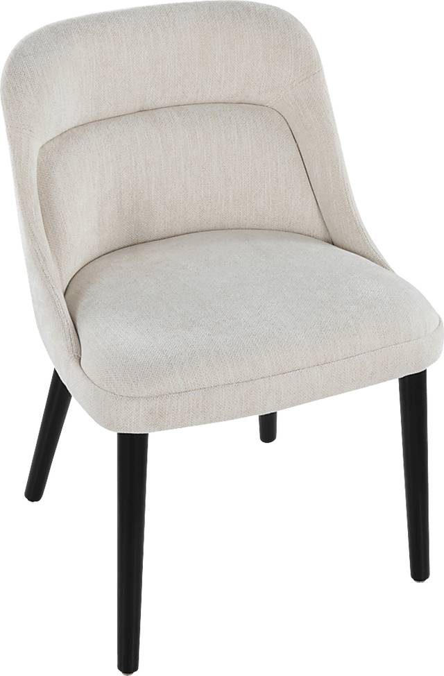 Zifra Cream Side Chair, Set of 2 - Thumbnail - Image 8