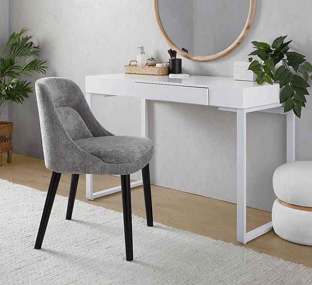 Zifra Gray Side Chair, Set of 2 - Thumbnail - Image 2