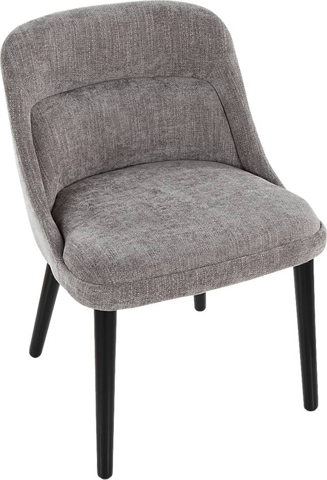 Zifra Gray Side Chair, Set of 2 - Thumbnail - Image 3
